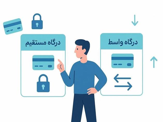 کدام درگاه پرداخت اینترنتی بهتر است؟ درگاه واسط یا مستقیم